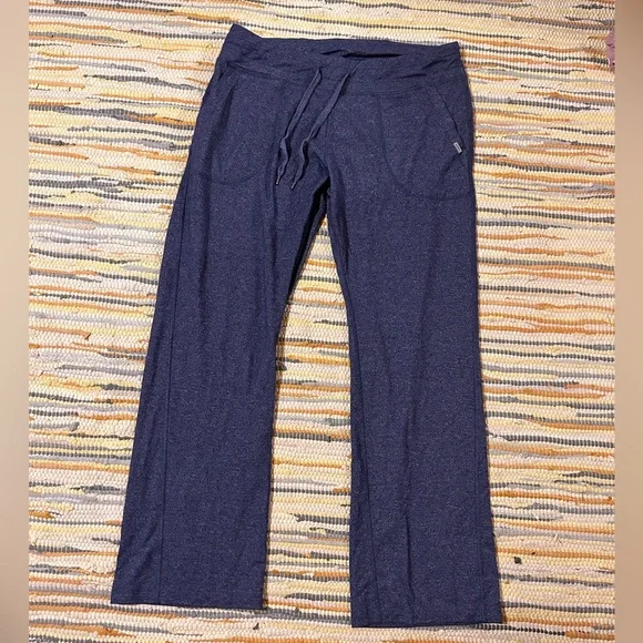 Mondetta, Pants & Jumpsuits, 33 Mondetta Size Xl Blue Wide Leg Yoga Pants  With Drawstring Waist